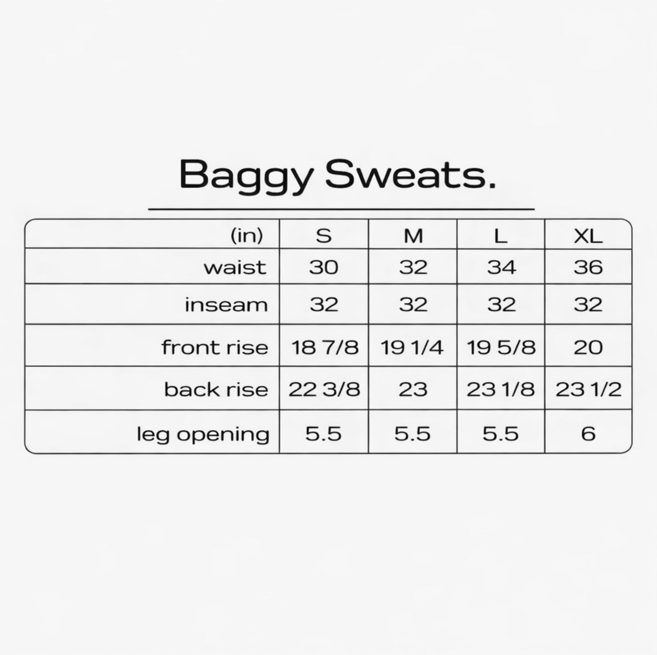 Black Bootleg P.E Sweats